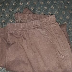 Brown petite m pants